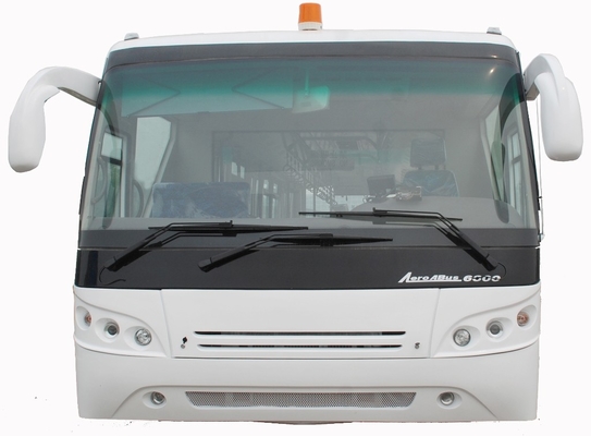 77 Passenger Airport Limousine Bus With 4 Pneumatic Double Opening Doors