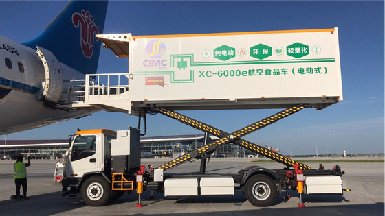 XC-6000E Havaalanı Yemek Hizmetleri İçin Ağır Hizmet Tipi Uçak İkram Kamyonu